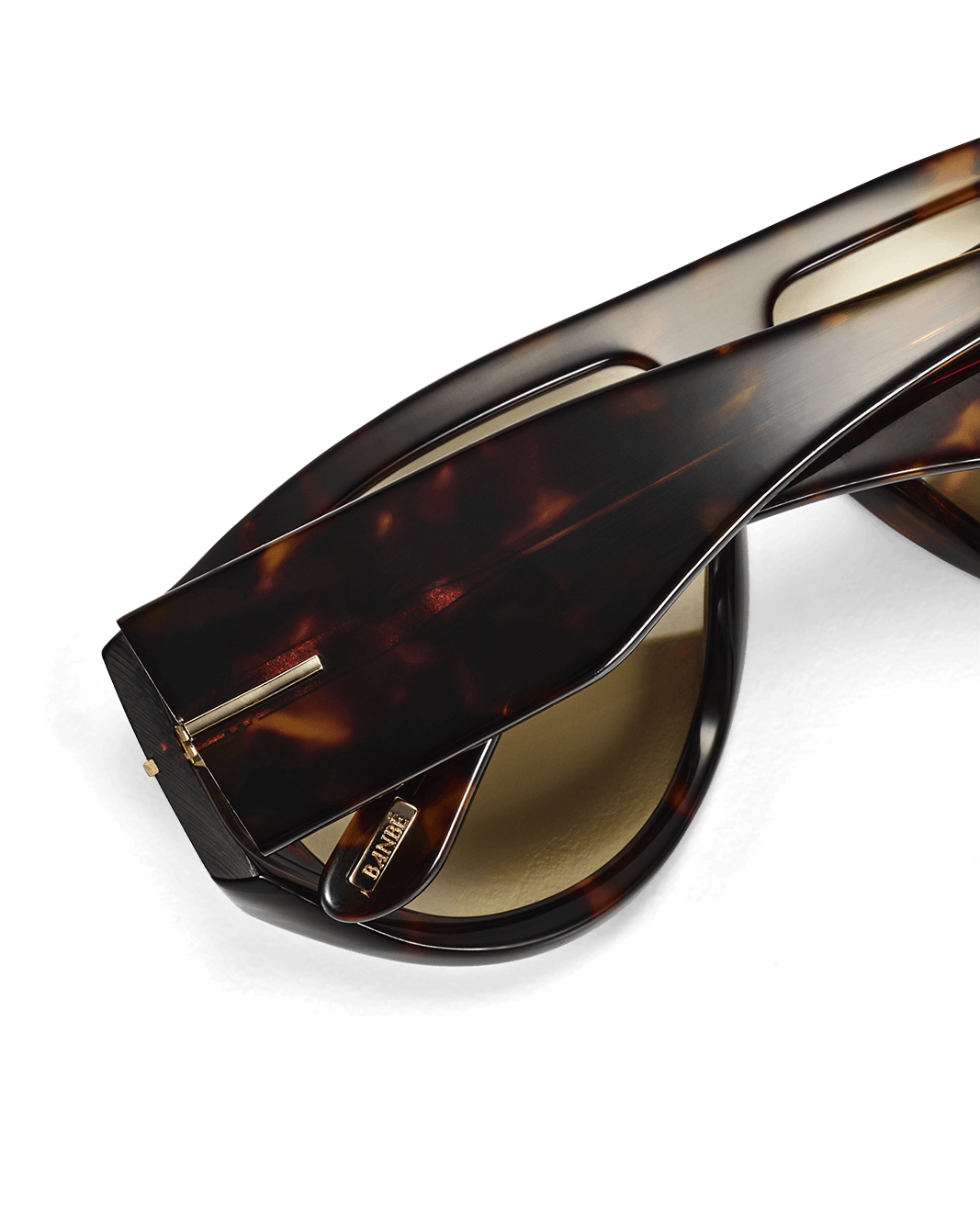 THE AMELIA - DARK HAVANA TORT-DARK YELLOW