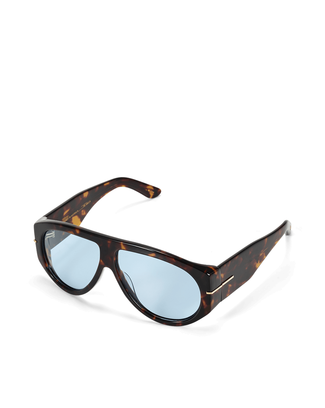THE AMELIA - LIGHT HAVANA TORT-BLUE