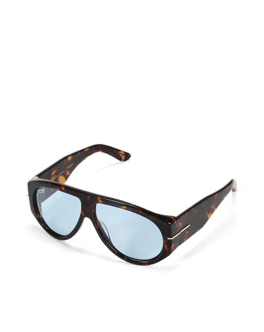 THE AMELIA - LIGHT HAVANA TORT-BLUE