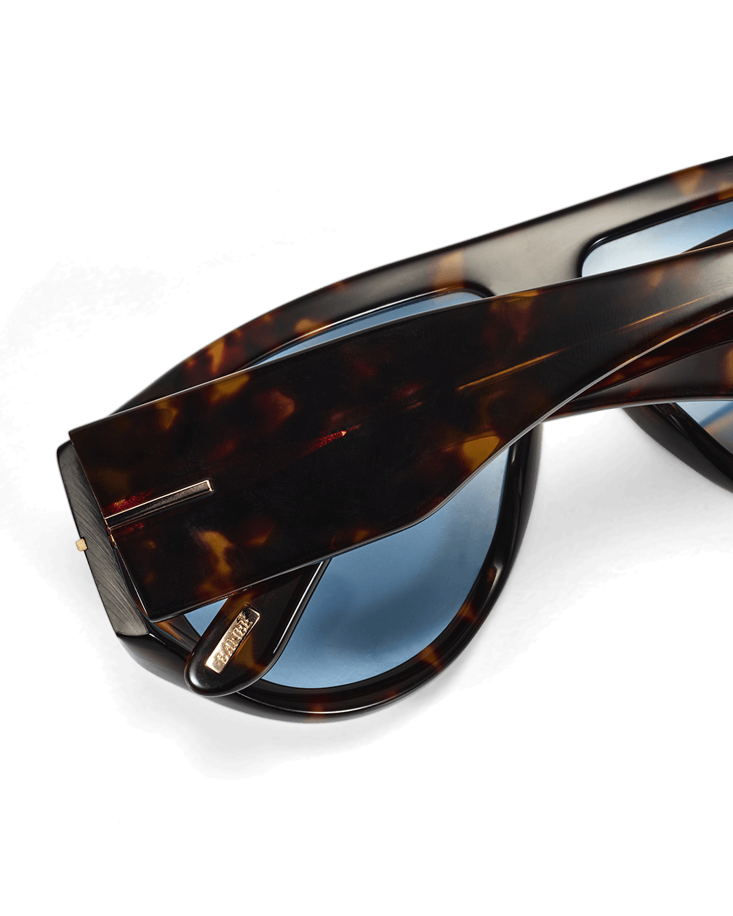 THE AMELIA - LIGHT HAVANA TORT-BLUE