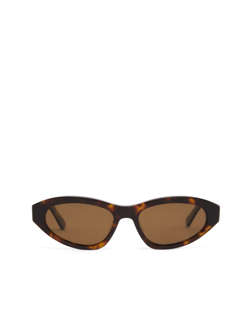 Chanel Black /Brown 5416 Cat-Eye Sunglasses Chanel