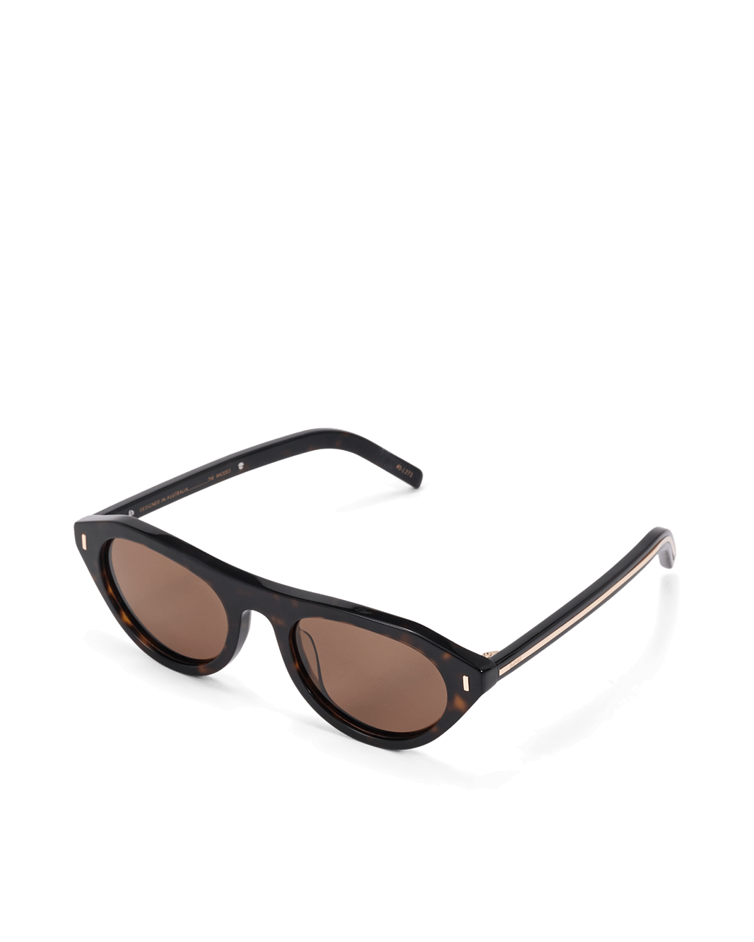 THE RHODES - DARK HAVANA TORT-CHOCOLATE