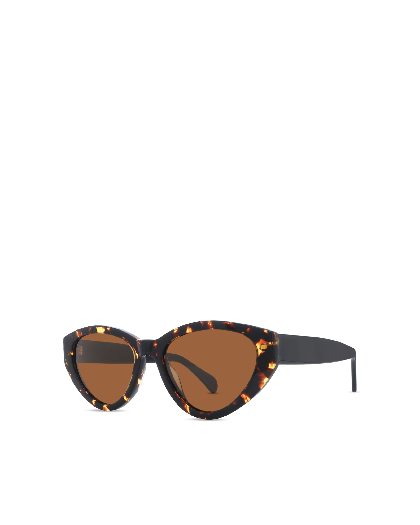 THE HART - AMBER TORT & BLACK-BROWN  $79.95 SUNGLASSES BANBE Banbé Eyewear